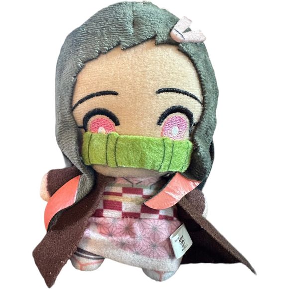 Nezuko Kamado Demon Slayer Plush Tomonui Vol.1 Chain Mascot BanPresto Bandai 6” - Picture 11 of 16